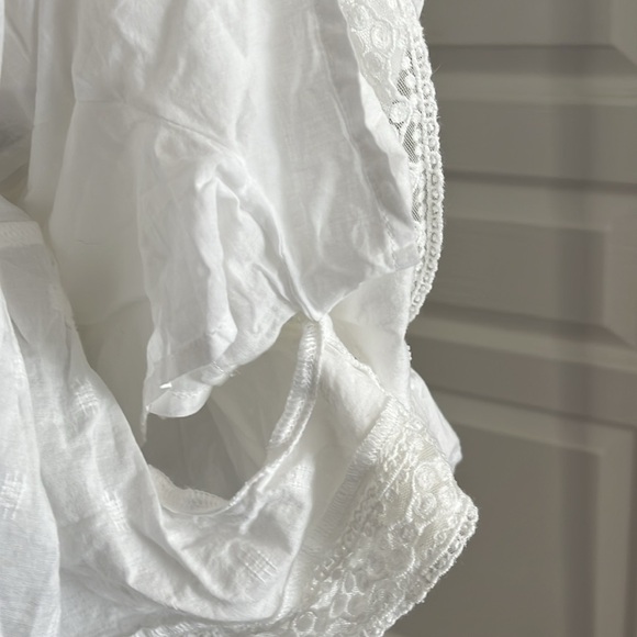 NWT American Eagle White Ruffle Mini Skort Size XS - Picture 5 of 7